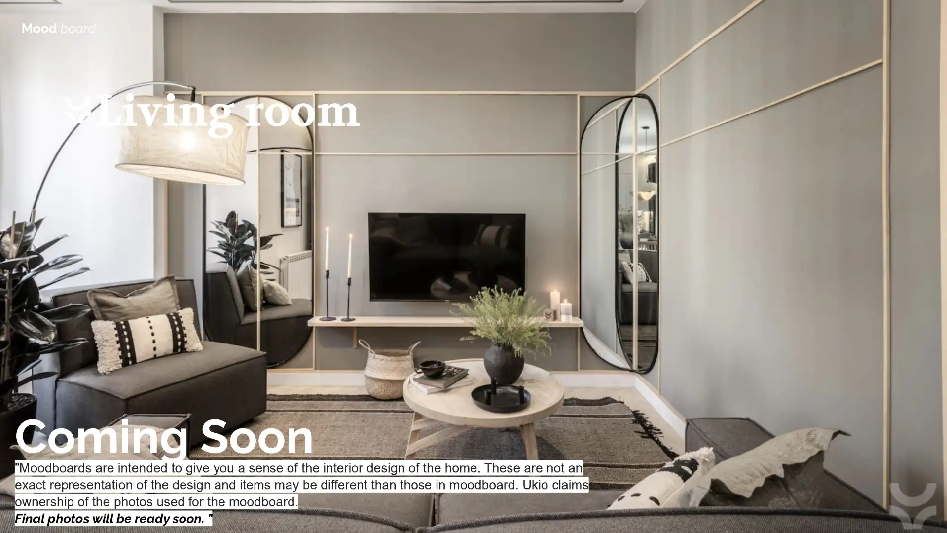 Sala de estar de Apartamento de alquiler en Barcelona con Aire acondicionado, Calefacción y Amueblado