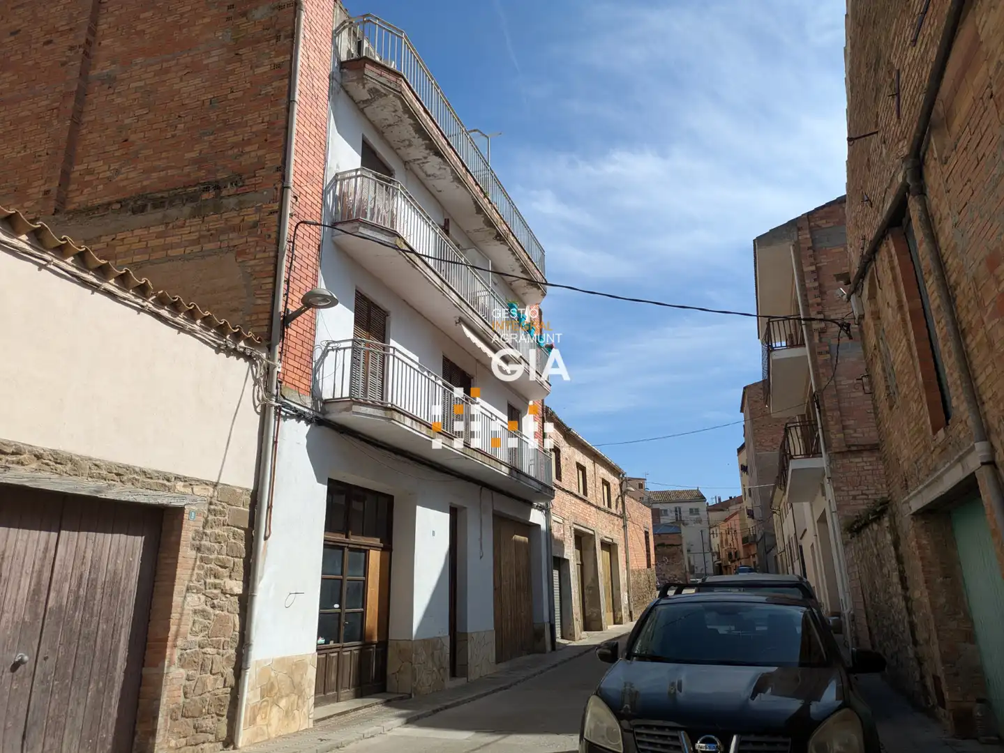 Vista exterior de Piso en venta en Agramunt con Calefacción, Terraza y Amueblado