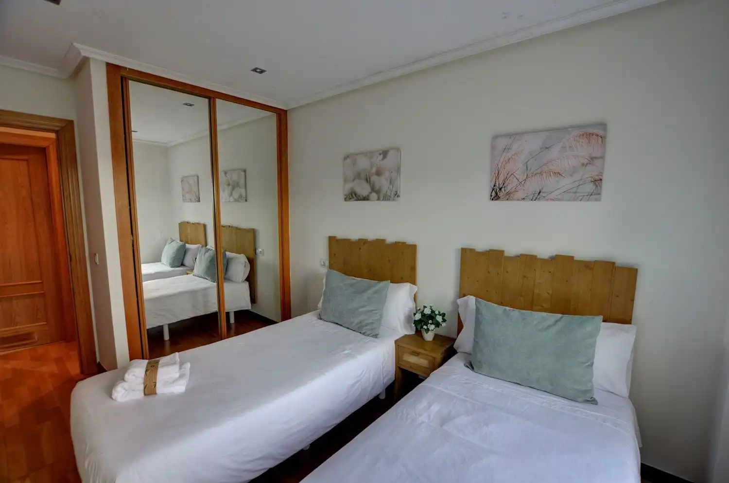 Bedroom of Flat for sale in Carreño  with Heating, Private garden and Terrace
