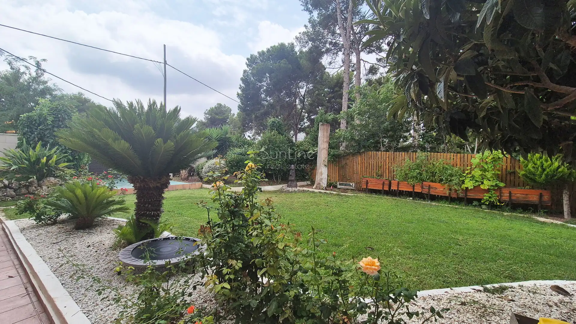 Garden of Houses for sale in L'Eliana  with Air Conditioner, Private garden and Terrace