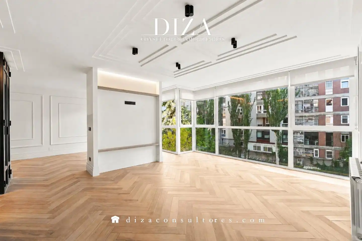 Sala de estar de Piso de alquiler en Madrid con Aire acondicionado, Calefacción y Trastero