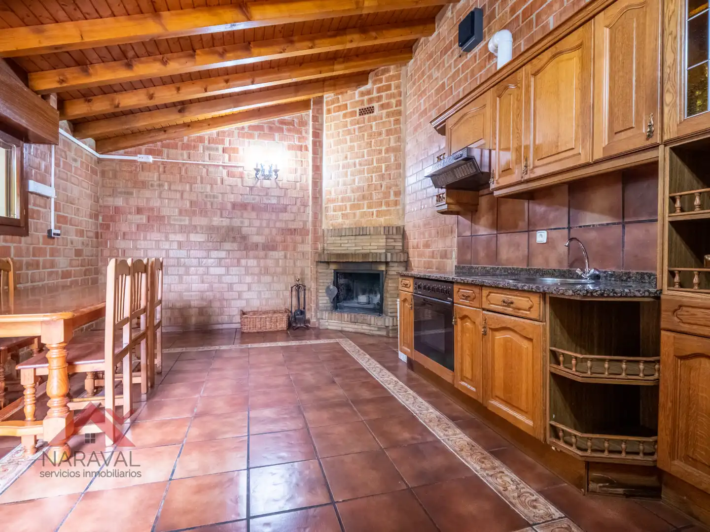 Cuina de Casa o xalet en venda en Zigoitia amb Calefacció, Jardí privat i Parquet