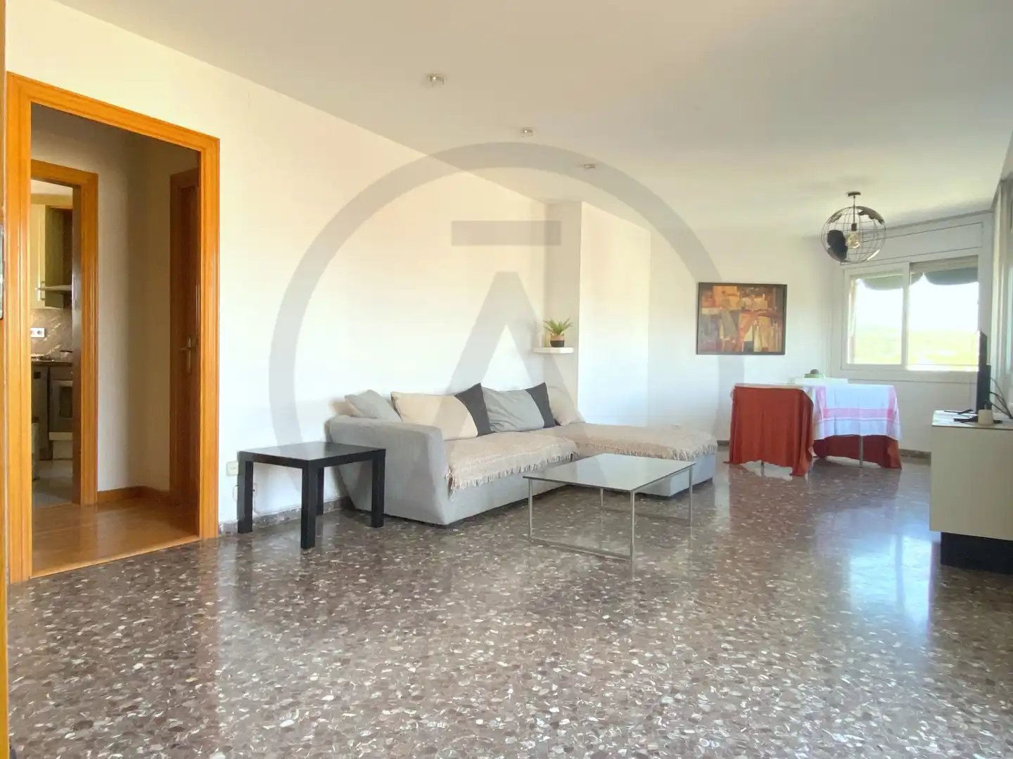Sala de estar de Ático en venta en Terrassa con Calefacción, Terraza y Trastero