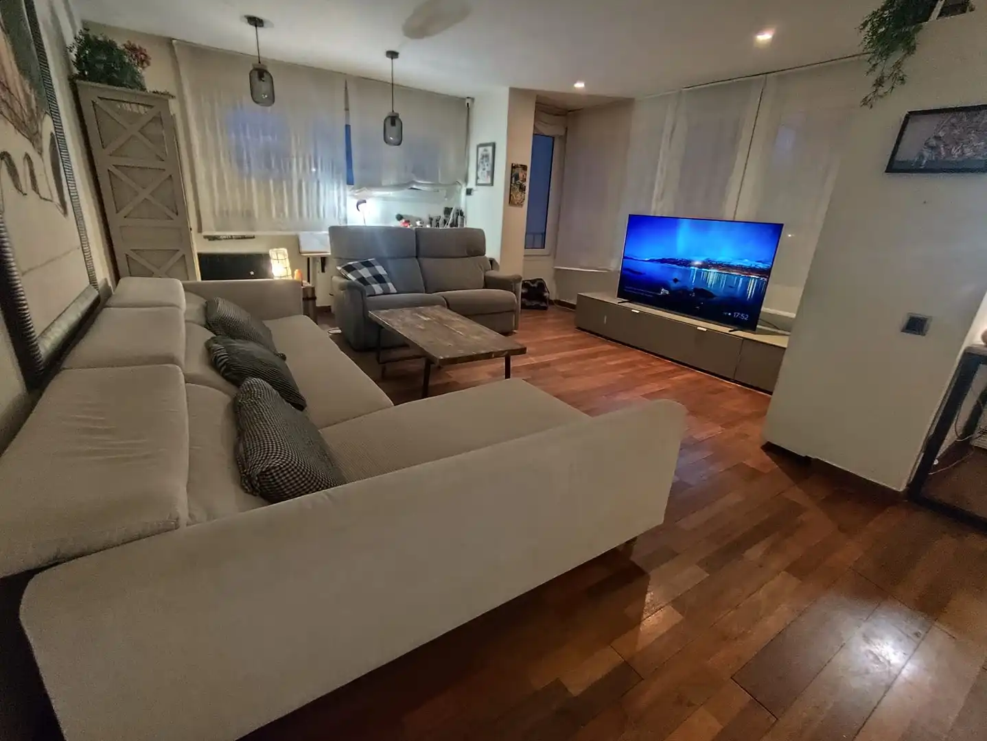 Sala de estar de Dúplex en venta en Salou con Aire acondicionado, Calefacción y Parquet