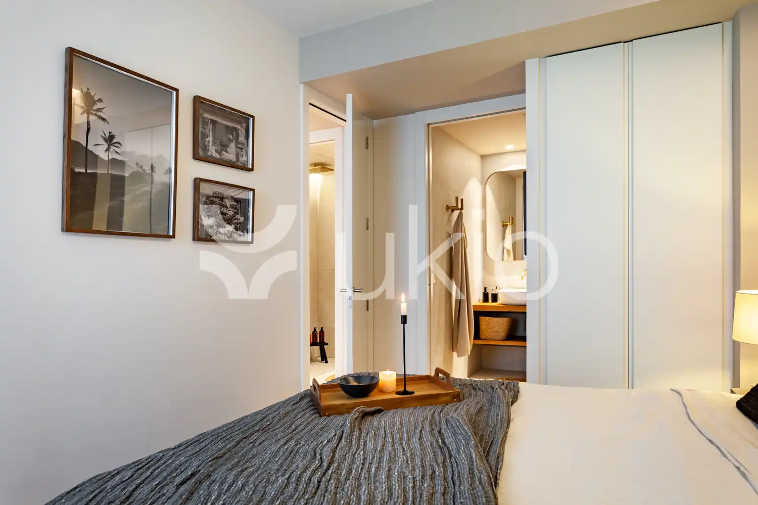 Habitación de Apartamento de alquiler en Barcelona con Aire acondicionado, Calefacción y Amueblado