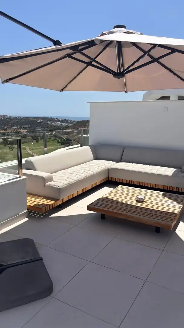 Terraza de Apartamento en venta en Mijas con Aire acondicionado, Calefacción y Terraza