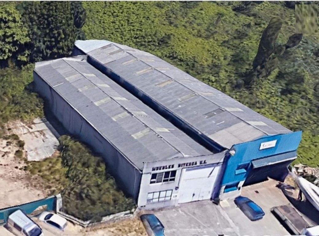 Exterior view of Industrial buildings for sale in Arteixo
