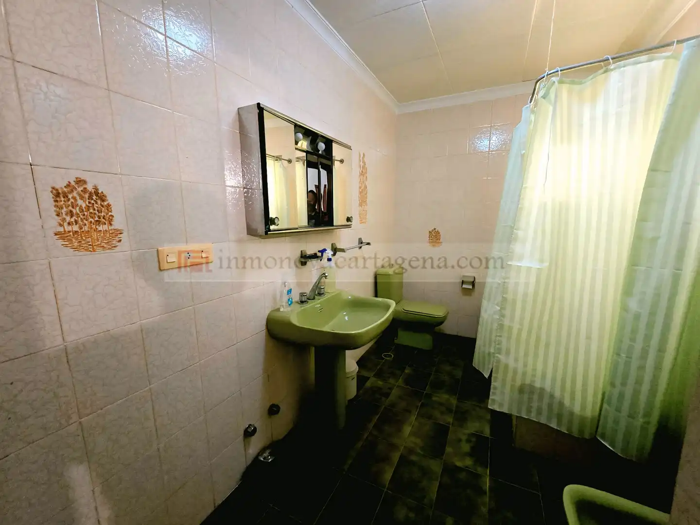Baño de Casa o chalet en venta en Cartagena con Aire acondicionado, Jardín privado y Terraza