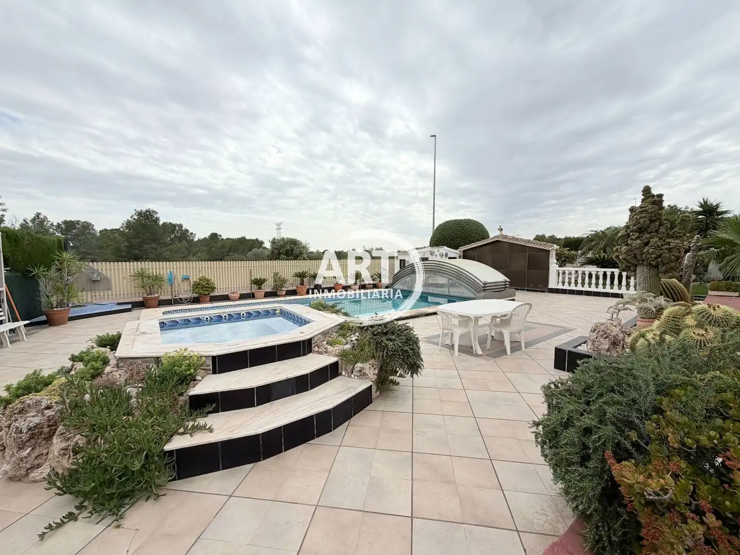 Garden of Houses for sale in San Antonio de Benagéber  with Air Conditioner, Heating and Private garden