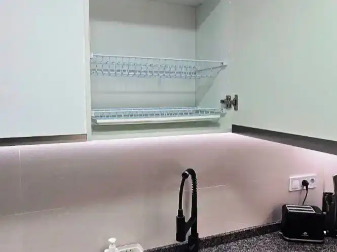 Kitchen of Flat for rent in Alicante / Alacant  with Air Conditioner and Balcony