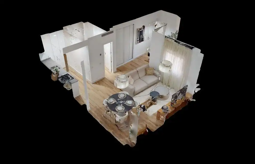 Wohnzimmer von Wohnung zum Verkauf in Málaga mit Klimaanlage, Heizung und Möbliert