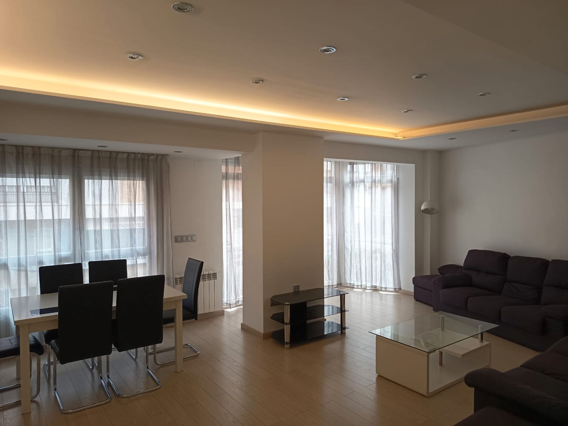 Living room of Flat to rent in  Murcia Capital  with Air Conditioner, Heating and Furnished