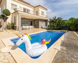 Swimming pool of House or chalet for sale in L'Ampolla  with Air Conditioner, Terrace and Swimming Pool