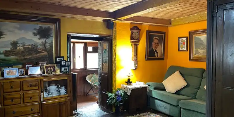 Living room of Houses for sale in Ponga  with Private garden, Terrace and Storage room