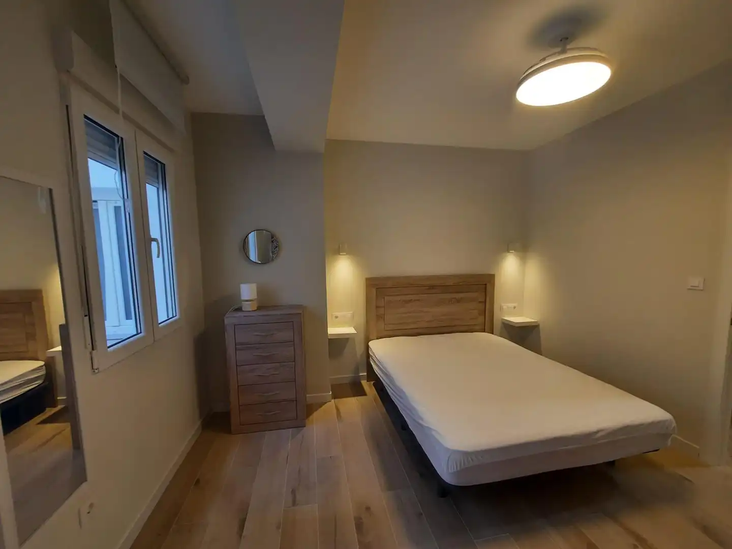 Bedroom of Flat for rent in Almansa  with Air Conditioner, Furnished and Balcony