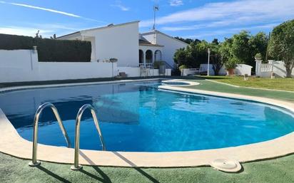 Swimming pool of House or chalet for sale in La Pobla de Montornès    with Air Conditioner, Terrace and Swimming Pool