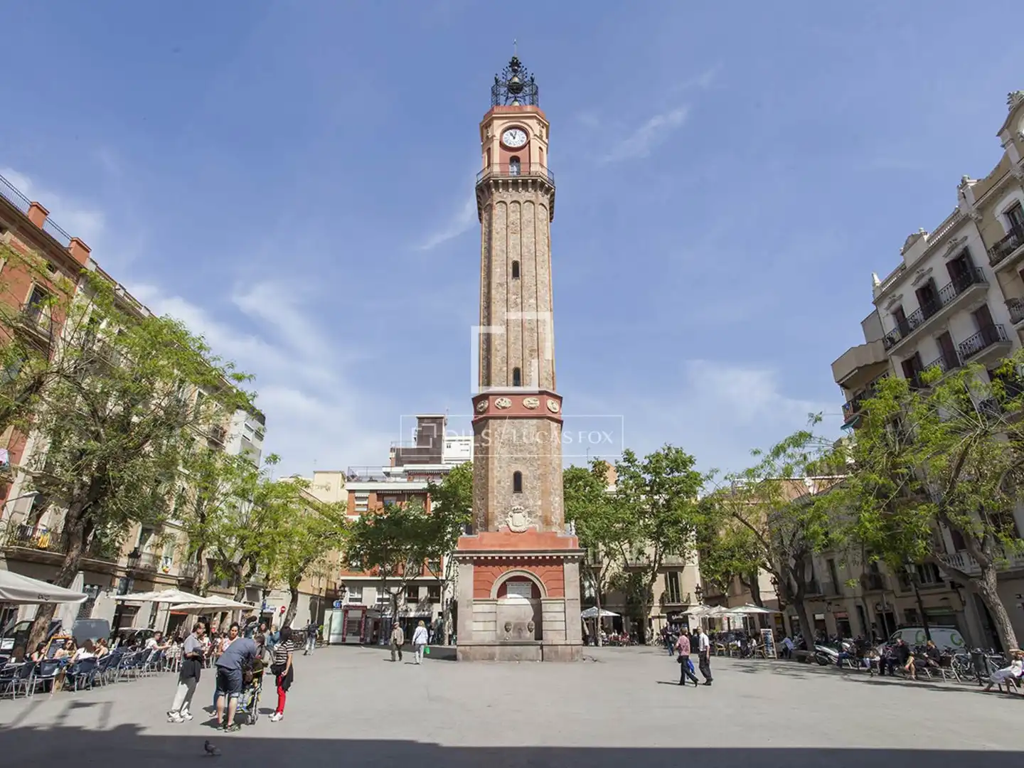 Vista exterior de Pis en venda en Barcelona amb Aire condicionat, Jardí privat i Terrassa