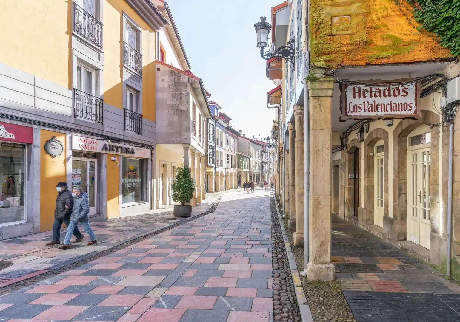 Vista exterior de Pis en venda en Avilés