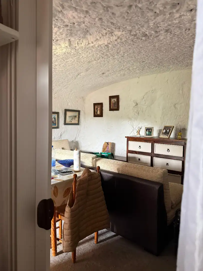 Sala de estar de Finca rústica en venta en Santa María de Guía de Gran Canaria con Amueblado