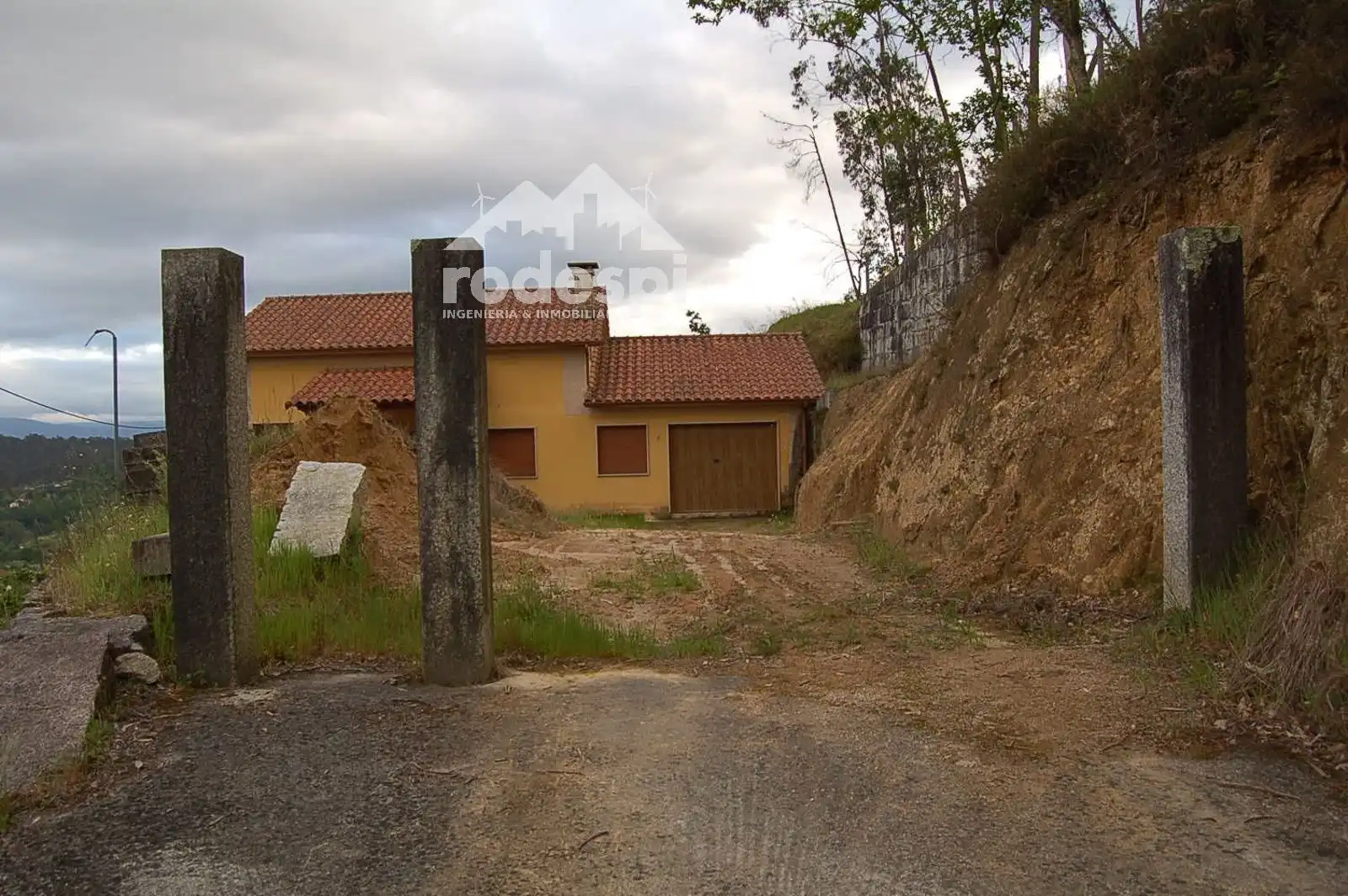 Vista exterior de Casa o chalet en venta en Ponteareas
