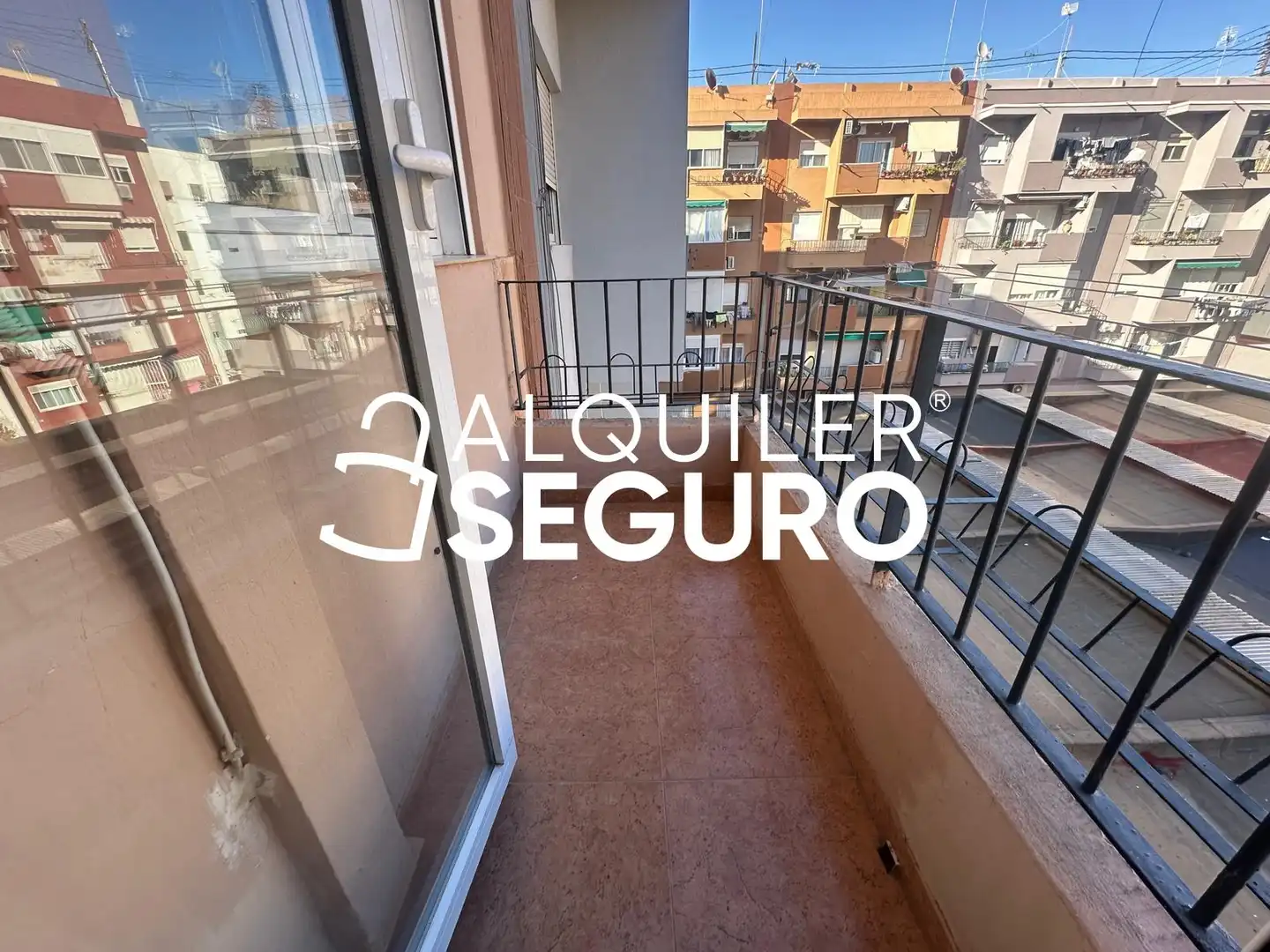 Balcony of Flat for rent in Valencia  with Terrace