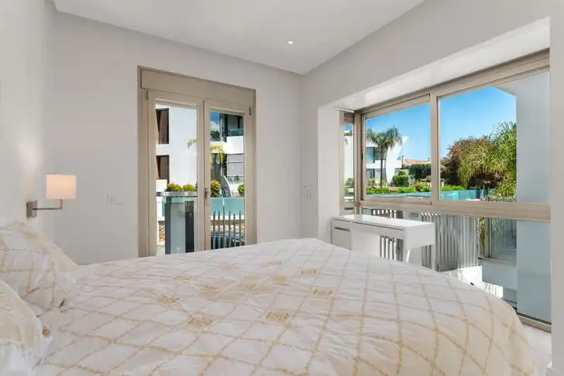 Bedroom of Detached homes for rent in Marbella  with Air Conditioner, Heating and Private garden