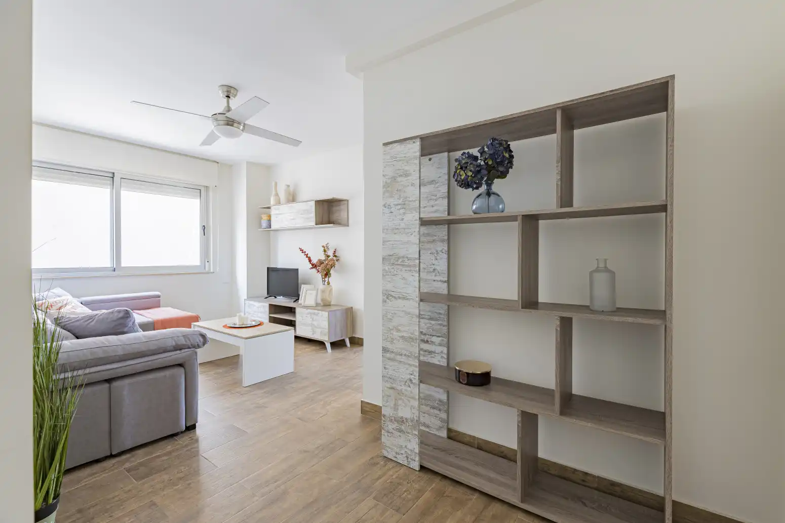 Sala de estar de Piso en venta en Murcia con Aire acondicionado, Calefacción y Trastero