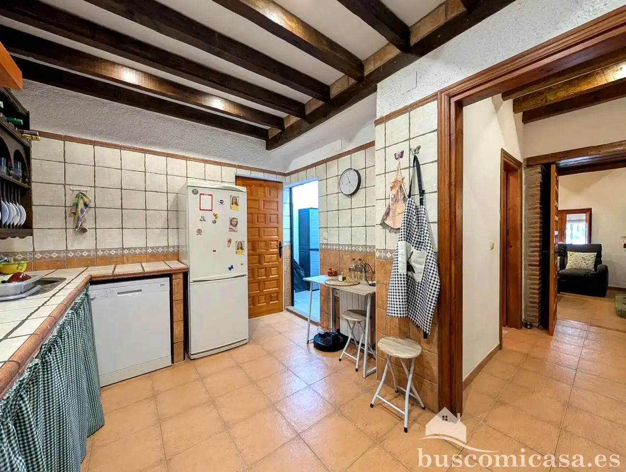 Cocina de Casa o chalet en venta en Baños de la Encina con Aire acondicionado, Calefacción y Terraza