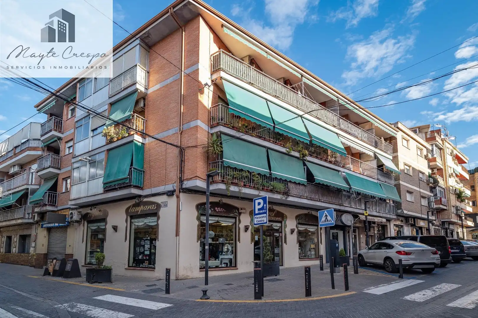 Vista exterior de Piso en venta en Maracena con Aire acondicionado, Amueblado y Balcón