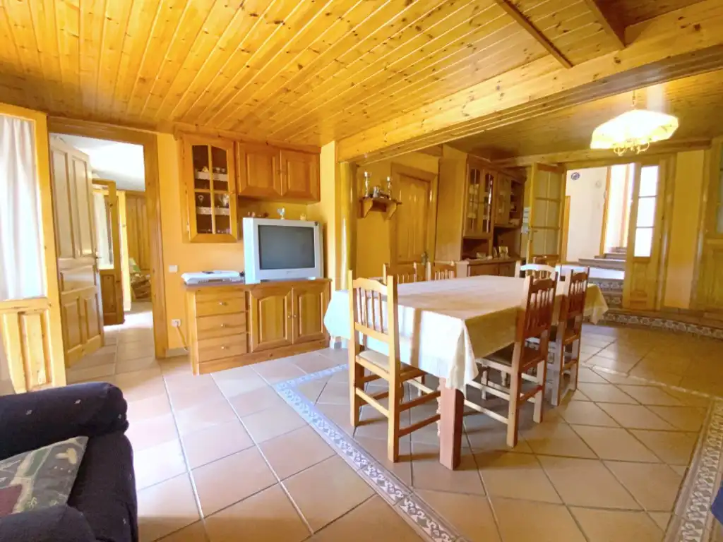 Dining room of Houses for sale in Montanuy  with Private garden and Balcony