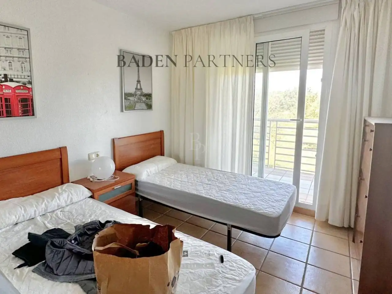 Schlafzimmer von Wohnung zum Verkauf in San Jorge / Sant Jordi mit Klimaanlage, Heizung und Terrasse