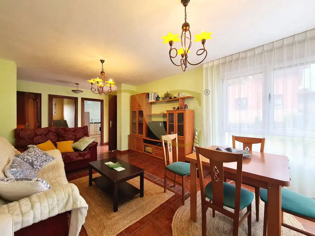Sala d'estar de Casa o xalet en venda en Villaviciosa amb Calefacció, Jardí privat i Terrassa