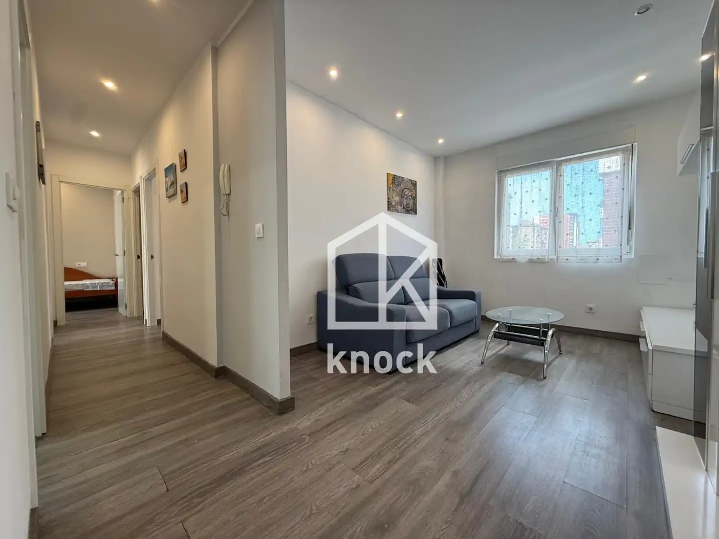 Sala de estar de Piso en venta en Gijón  con Calefacción, Trastero y Amueblado