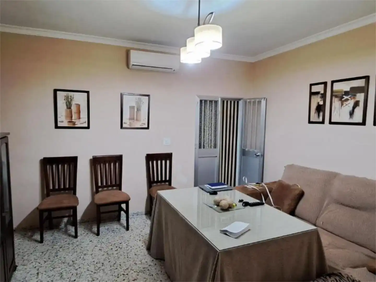 Dining room of Country homes for sale in Lebrija  with Air Conditioner and Balcony