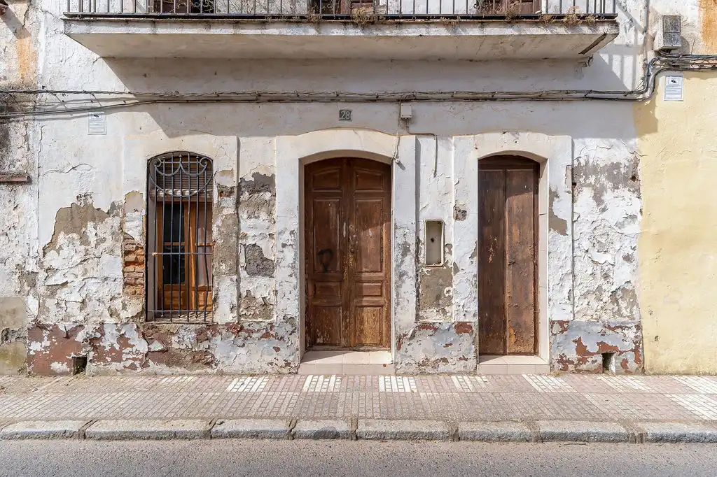 Vista exterior de Casa adosada en venta en Peñarroya-Pueblonuevo