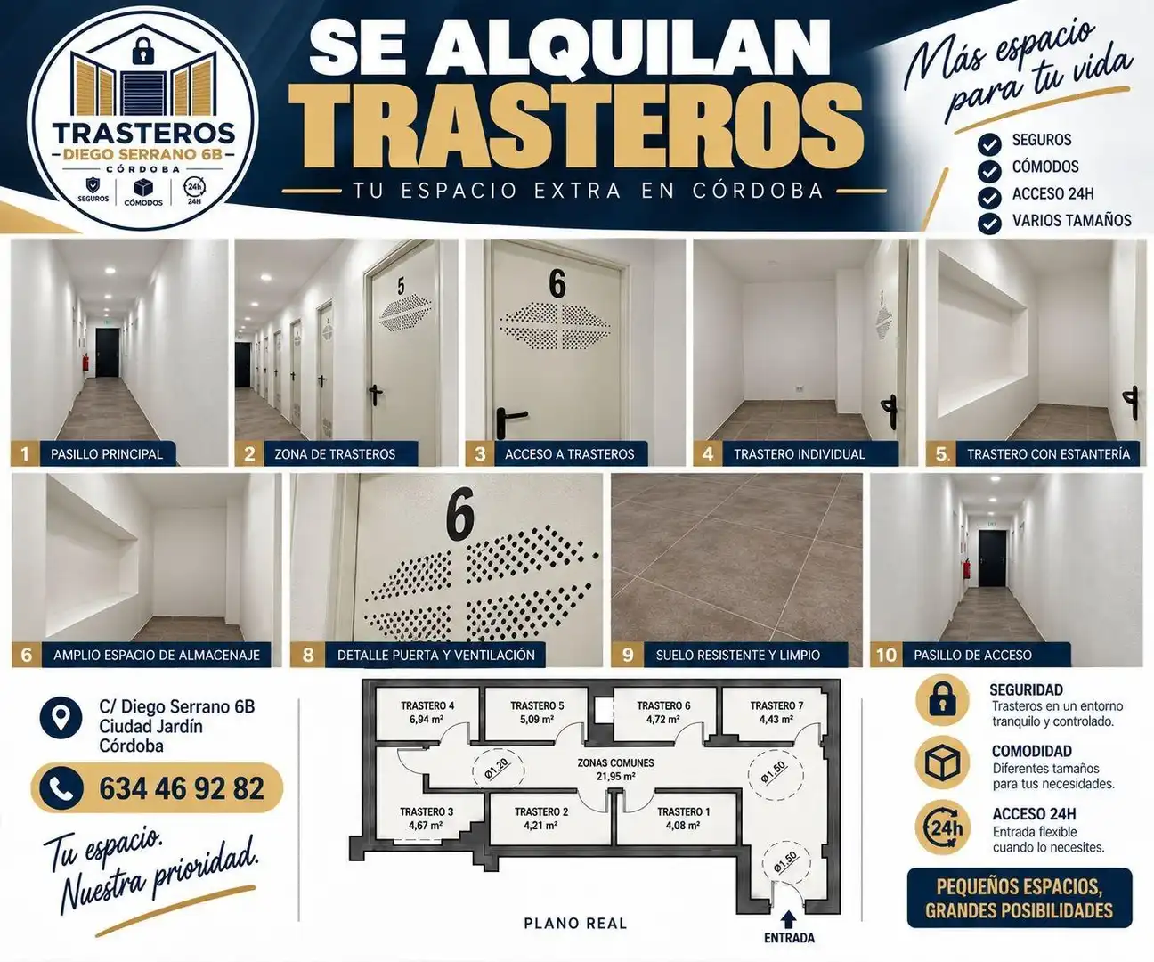 Trastero de alquiler en Córdoba