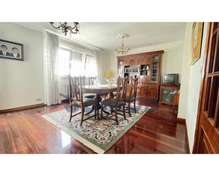 Dining room of Flat for sale in Lugo Capital  with Heating, Storage room and Furnished