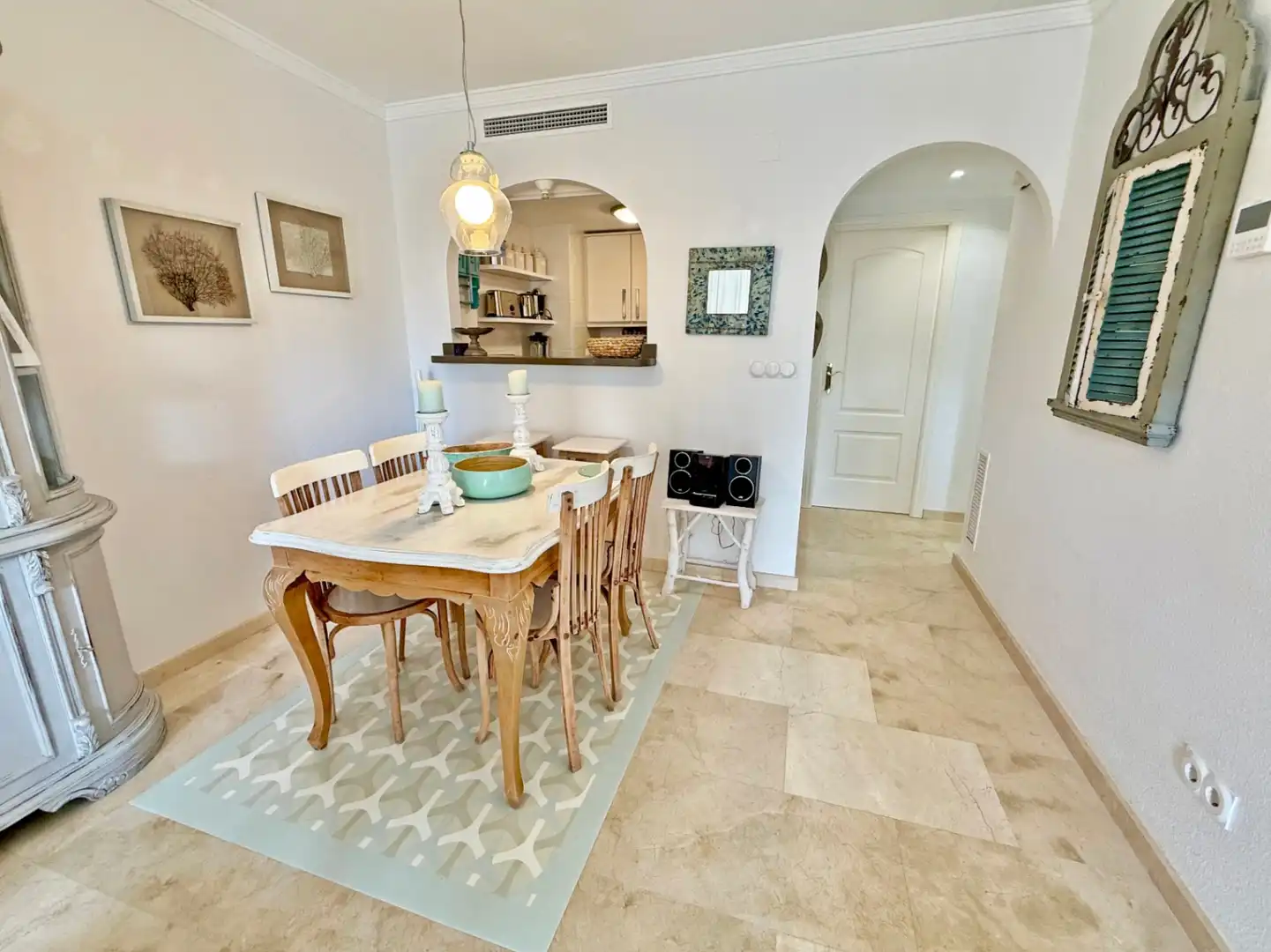Menjador de Apartament en venda en Dénia amb Aire condicionat, Calefacció i Terrassa