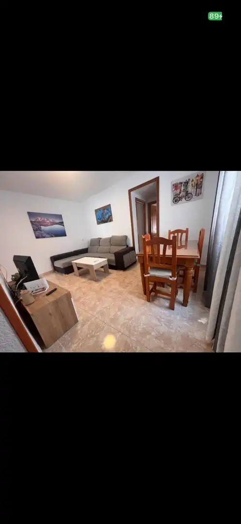 Wohnzimmer von Wohnungen zur Miete in  Almería Capital mit Klimaanlage, Terrasse und Möbliert