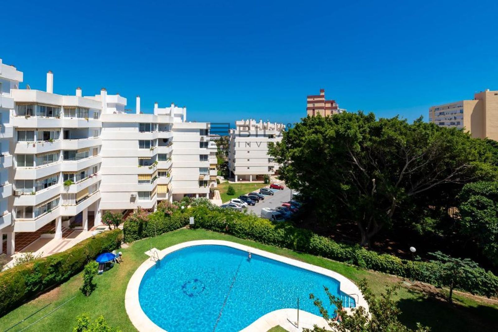 Garden of Flat for sale in Benalmádena  with Air Conditioner, Terrace and Swimming Pool