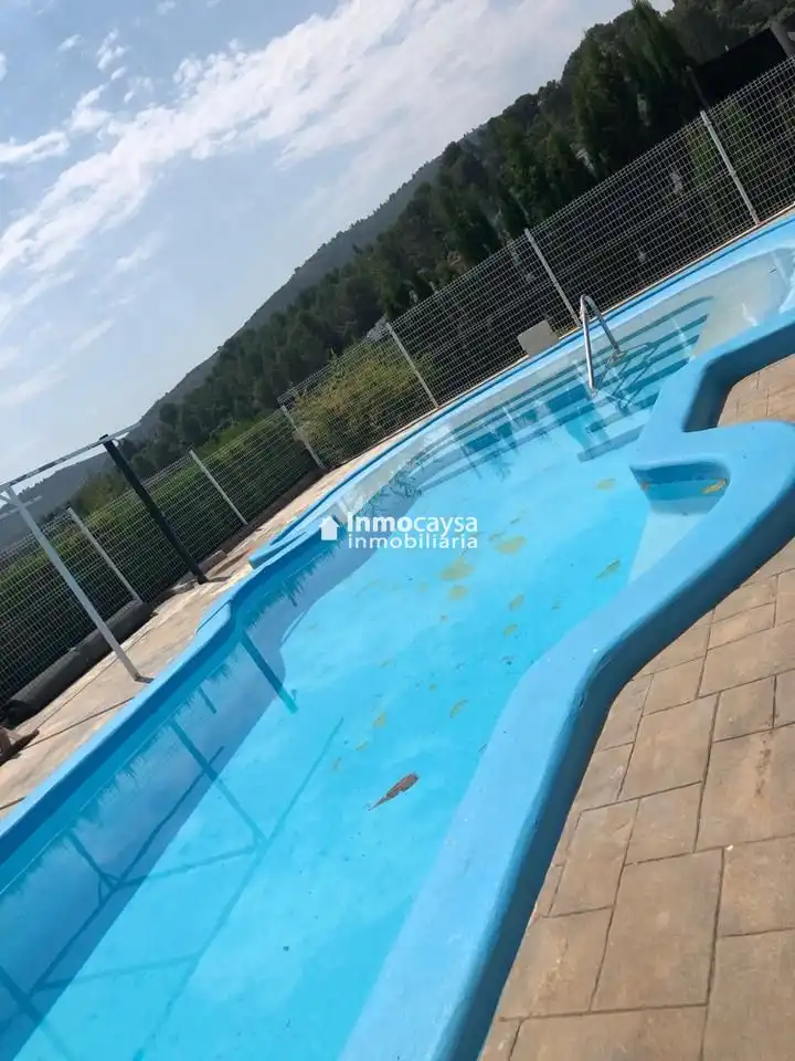 Piscina de Casa o xalet en venda en Xàtiva amb Aire condicionat, Jardí privat i Terrassa