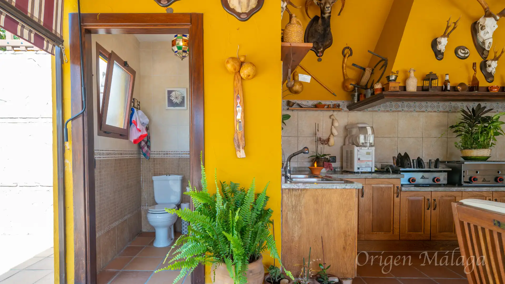 Cocina de Casa o chalet en venta en Alhaurín de la Torre con Aire acondicionado, Calefacción y Jardín privado