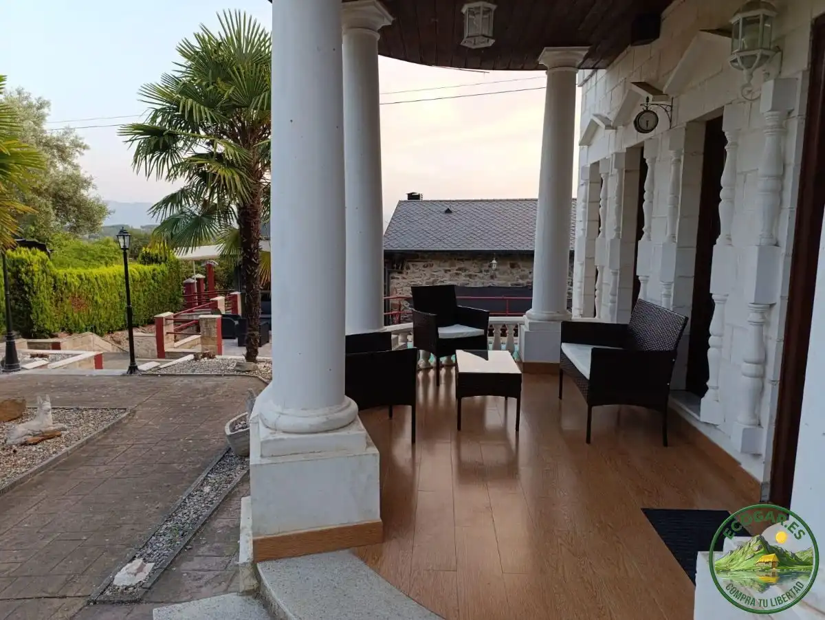 Terraza de Casa o chalet en venta en Arganza con Calefacción, Jardín privado y Terraza