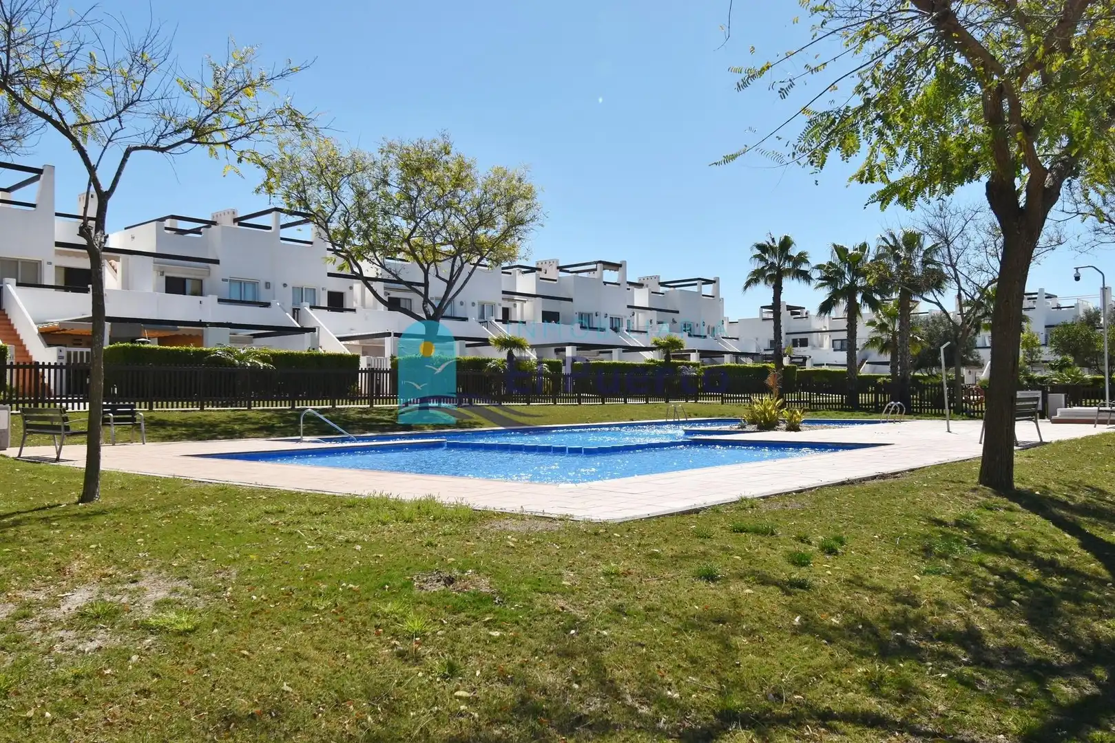 Jardín de Piso en venta en Alhama de Murcia con Jardín privado, Terraza y Amueblado