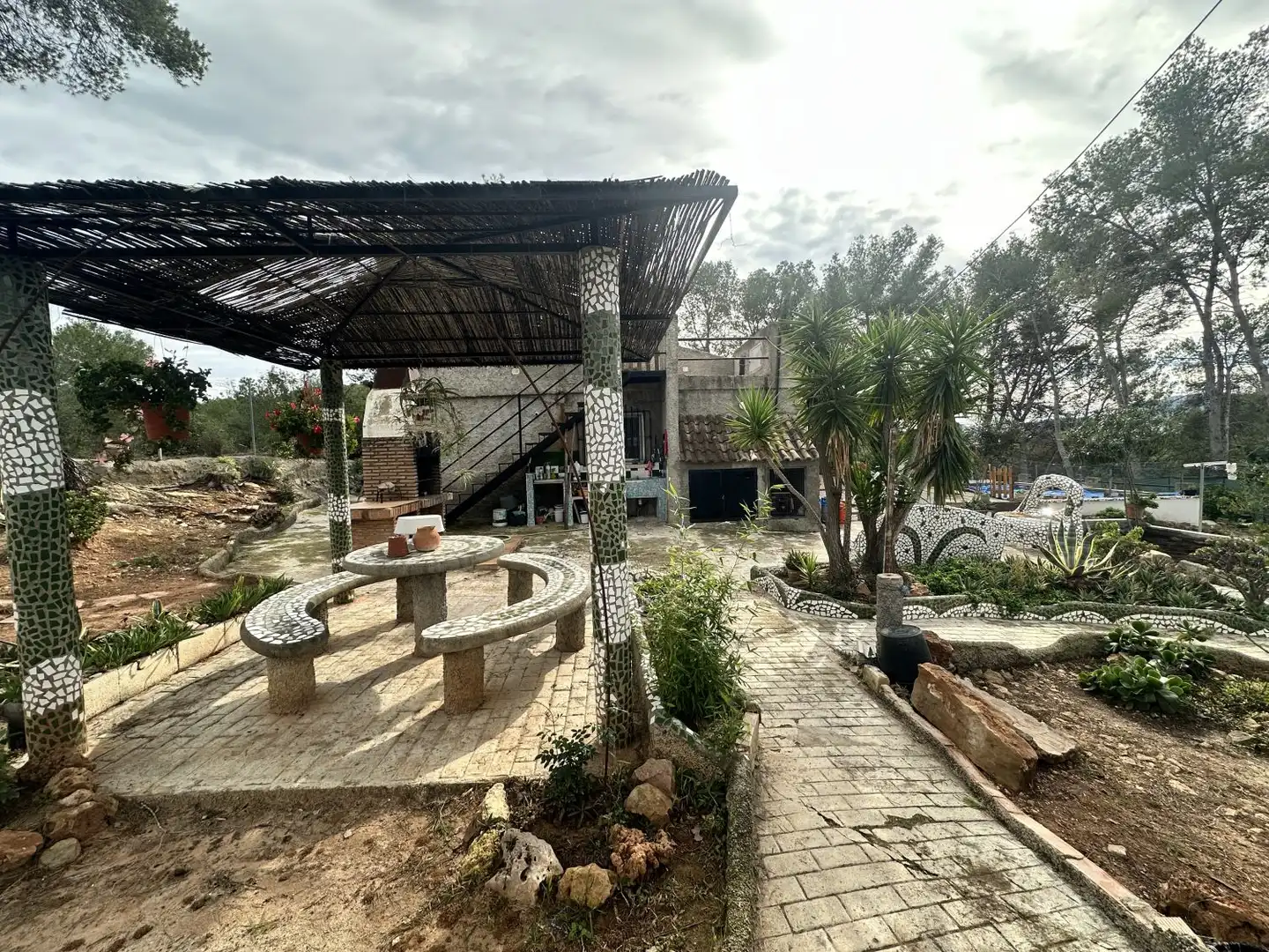 Exterior view of Houses for sale in Alfara de la Baronia  with Heating, Private garden and Terrace