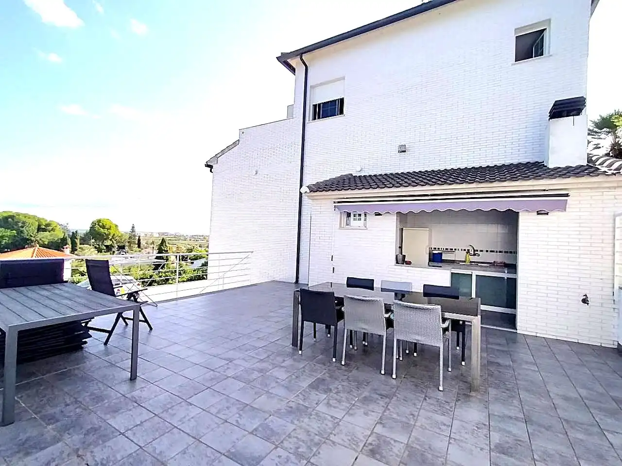 Terraza de Casa o chalet en venta en Oliva con Aire acondicionado, Jardín privado y Terraza