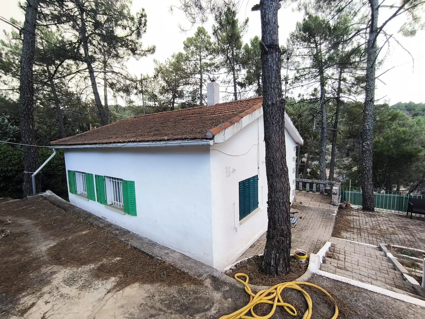 Vista exterior de Casa o chalet en venta en Santa María de la Alameda con Jardín privado, Terraza y Trastero