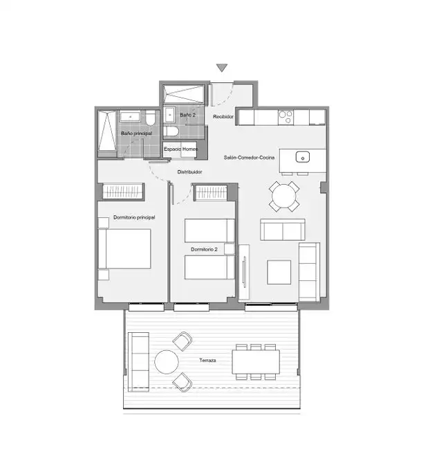 Appartement compact avec piscine à vendre à Calle Villa Borghese 1, imagen 15