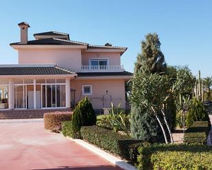 Exterior view of House or chalet for sale in Elche / Elx  with Air Conditioner, Private garden and Terrace