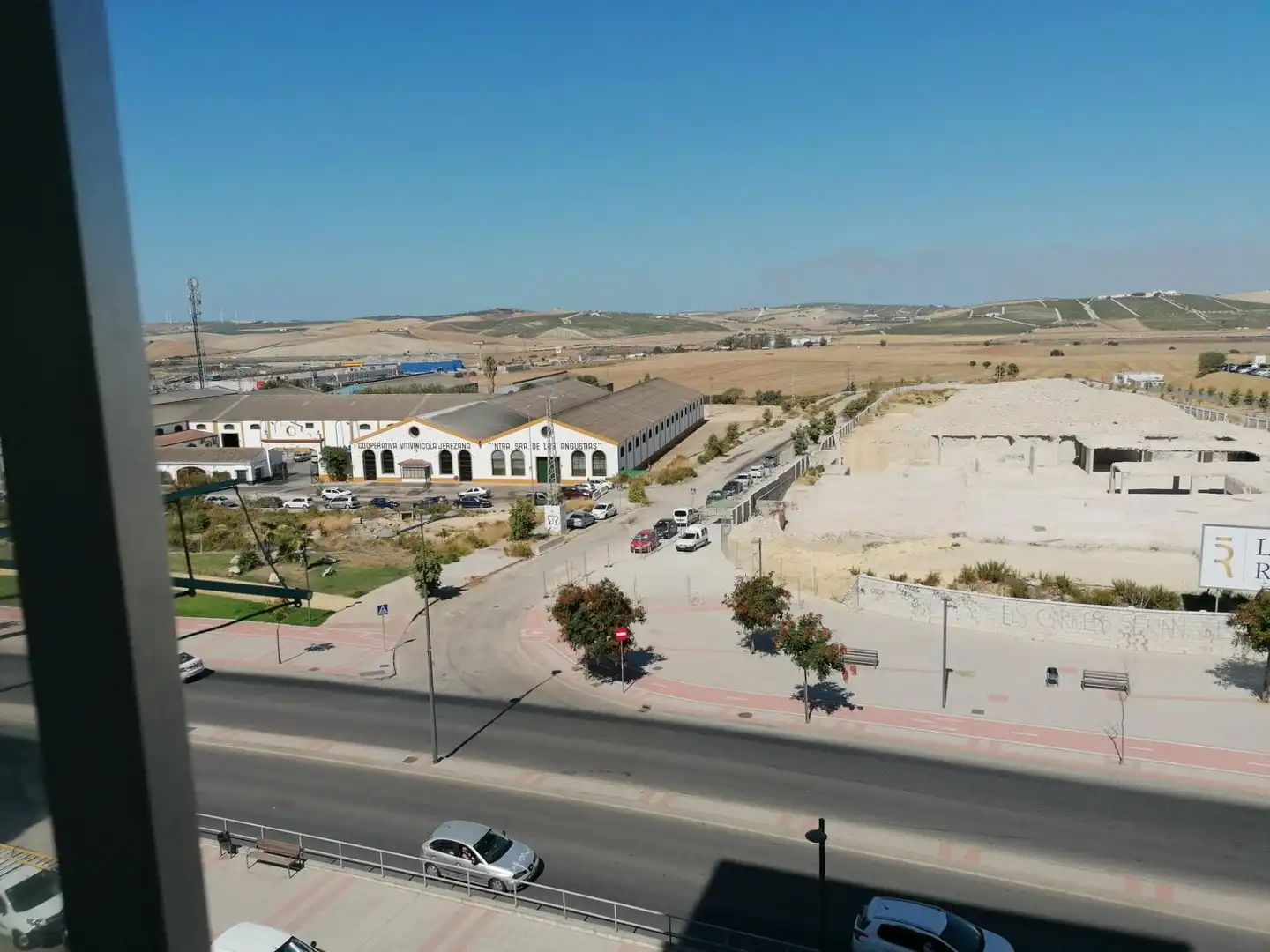 Vista exterior de Piso en venta en Jerez de la Frontera con Aire acondicionado y Amueblado